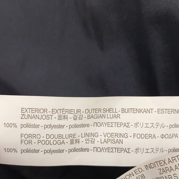 Zara Black Pleated Skirt - Picture 4 of 5